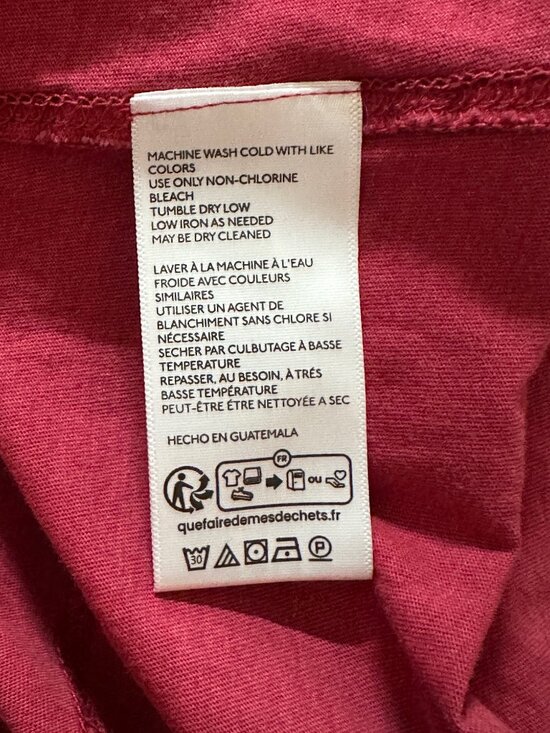 NWT We The Free Perfect Oversized Tee in Retro Red - Size Small - Picture 11 of 12